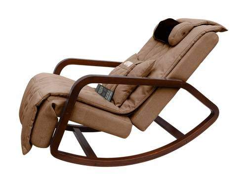 Массажное кресло-качалка OTO Grand Life OT2007 Шоколад (Рогожка)