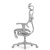Ортопедическое кресло Falto Ergohuman 2 Ultra Footrest Серое