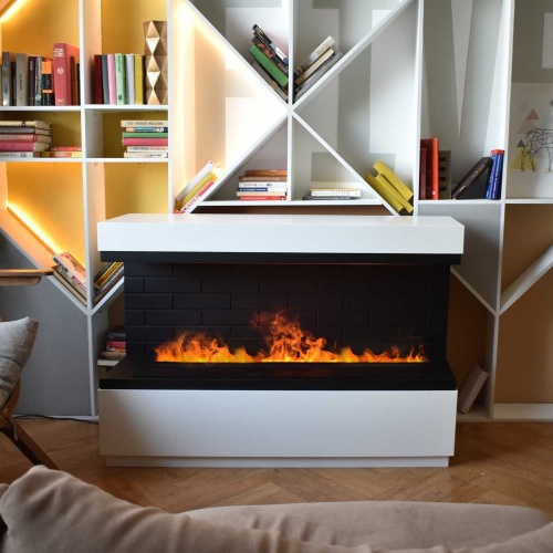 Электрокамин Modern с очагом Schones Feuer 3D FireLine 1000 в Абакане