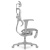 Ортопедическое кресло Falto Ergohuman 2 Ultra Footrest Серое