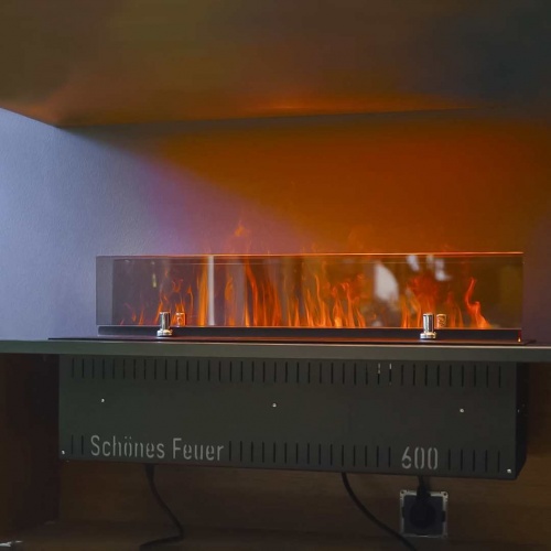 Электроочаг Schönes Feuer 3D FireLine 600 Blue (с эффектом cинего пламени) в Абакане