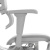 Ортопедическое кресло Falto Ergohuman 2 Ultra Footrest Серое