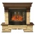 Каминокомплект InterFlame Экстер Rock Beige/Black (темный дуб)+Panoramic 25 в Абакане
